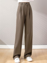 Lizakosht Women Spring Summer New Casual  Office Lady Straight Pants Autumn  High Waist Female Work  Suit Pants